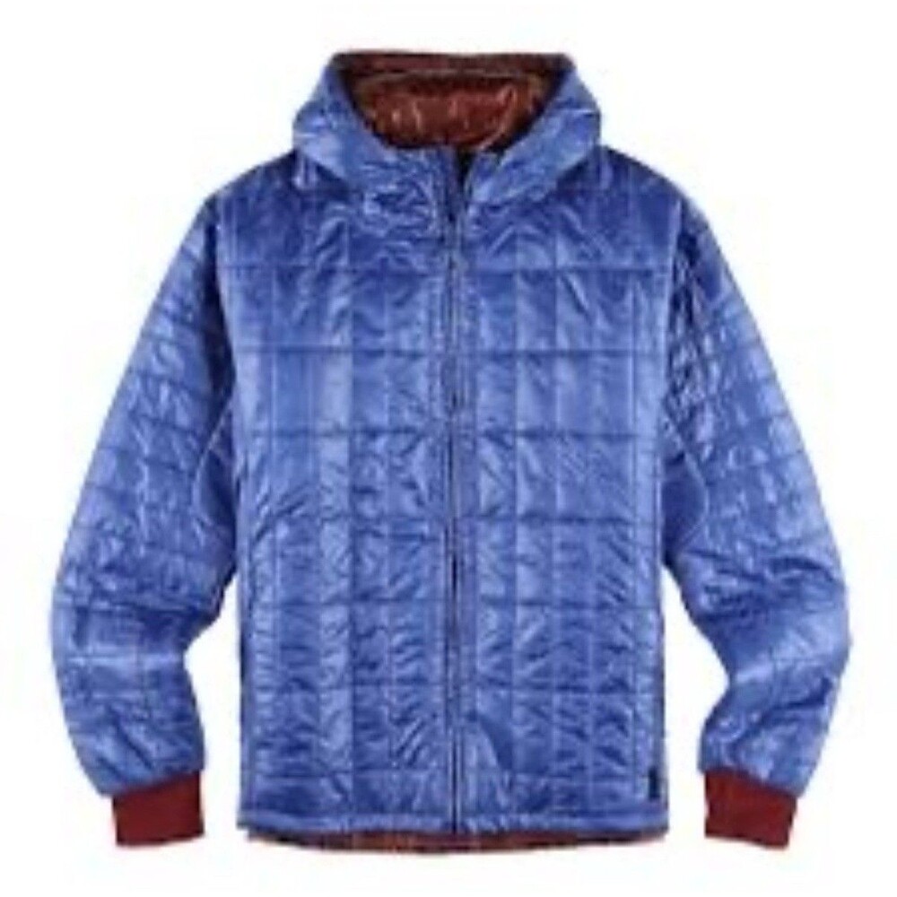 Cotopaxi XL Kusa Jacket Full Zip Parka Reversible Blue Maroon Mens Quilted NWOT
